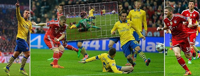 Podolski Gagal Selamatkan Arsenal Terdepak dari Liga Champions